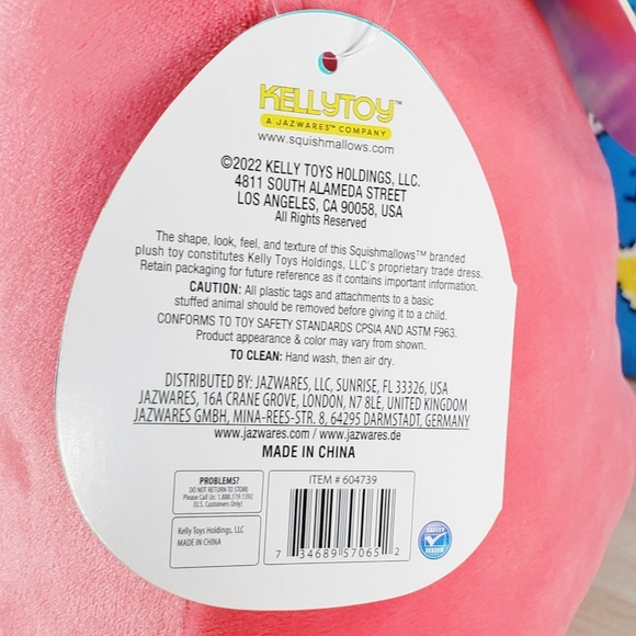 Squishmallows Toys Squishmallow Cherry 8 Cherry 8 The Plum